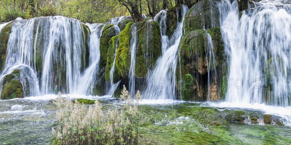 Arrow Bamboo Lake waterfalls