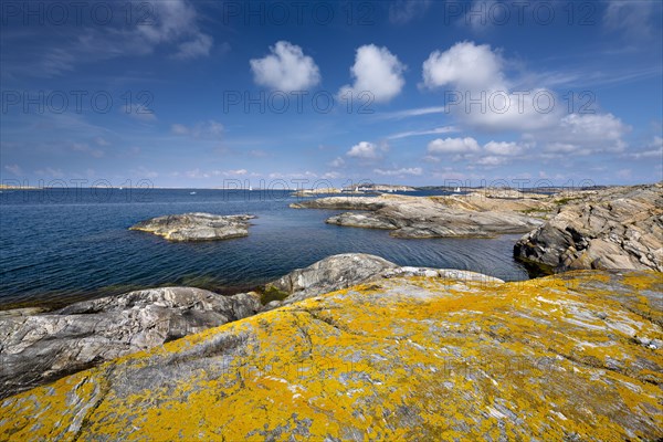 Coast of the archipelago on Gullholmen island