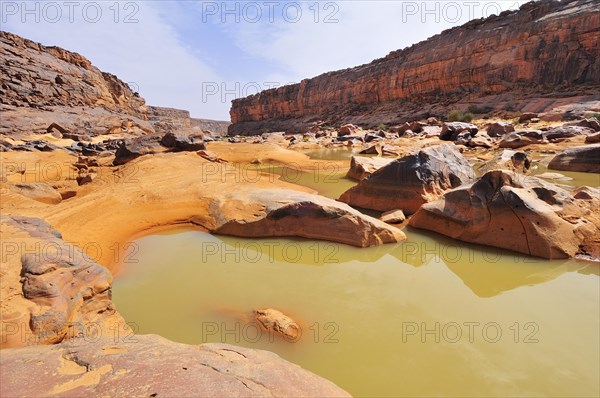 River valley with year-round water supplies