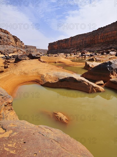 River valley with year-round water supplies