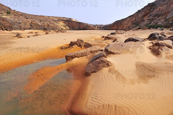 River valley with year-round water supplies