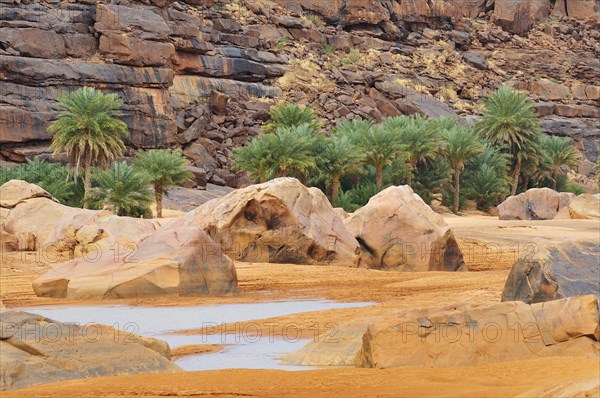 River valley with year-round water supplies