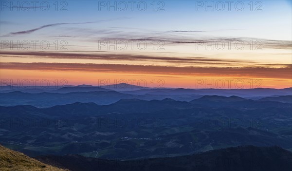 View from Mount Amiata