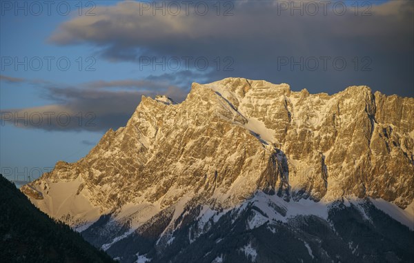 Panoramic view from the Fernpass