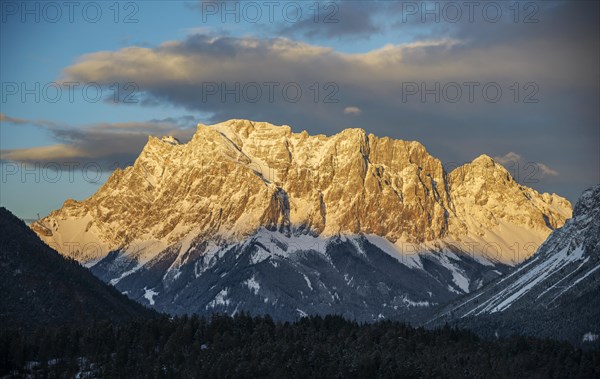 Panoramic view from the Fernpass