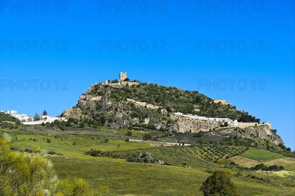 Hill with the keep of a Moorish castle