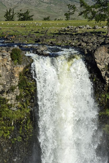 Orkhon Waterfall