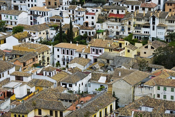 View of the Albayzin district