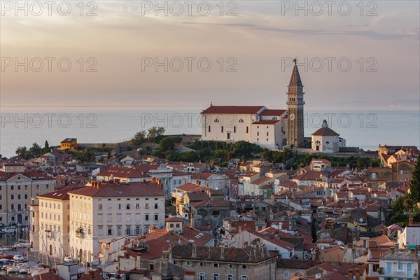 Cityscape with Cathedral of St. George