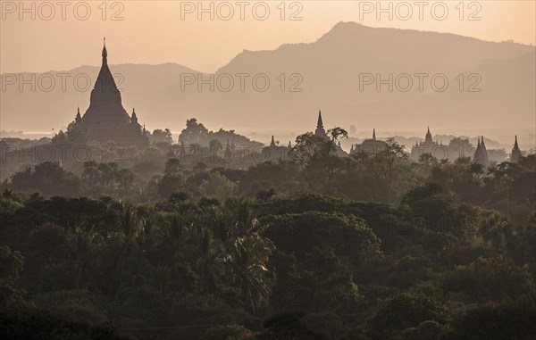 View of pagodas