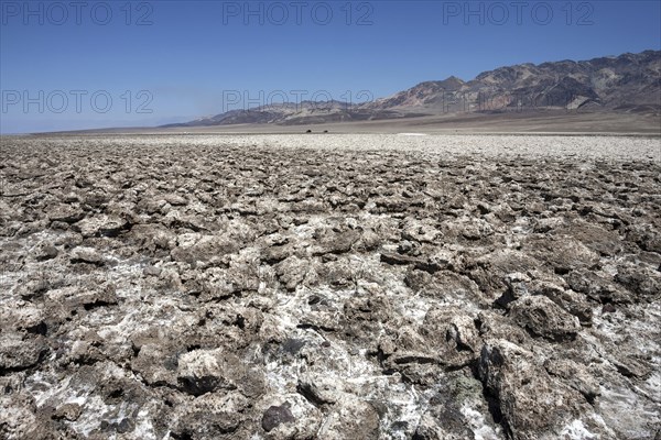 Salt structures on Devil's Golf Course