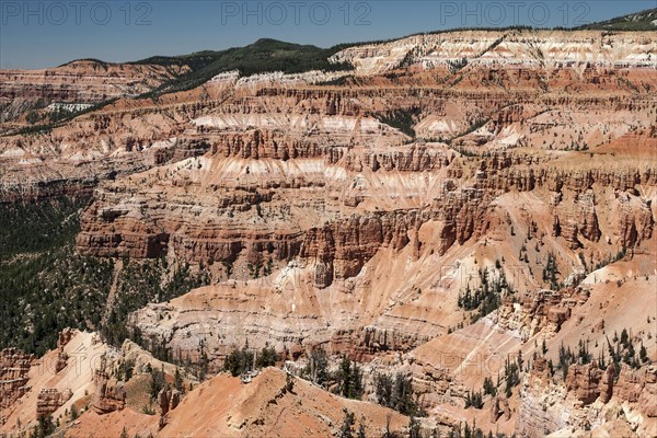 Views of bizarre sandstone erosions in Amphitheater