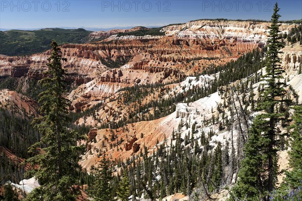 Views of bizarre sandstone erosions in Amphitheater