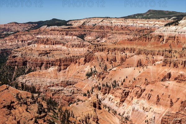 Views of bizarre sandstone erosions in Amphitheater