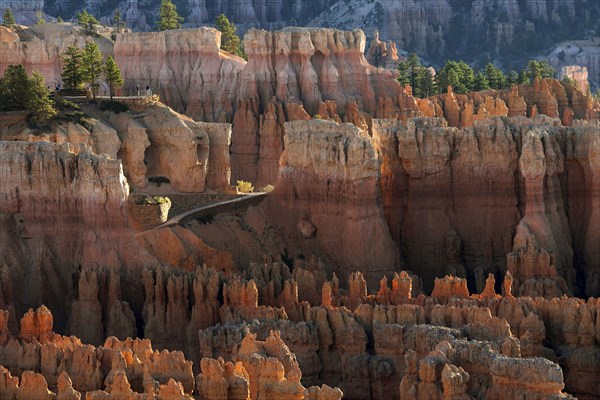 View of Bryce Amphitheater from Inspiration Point