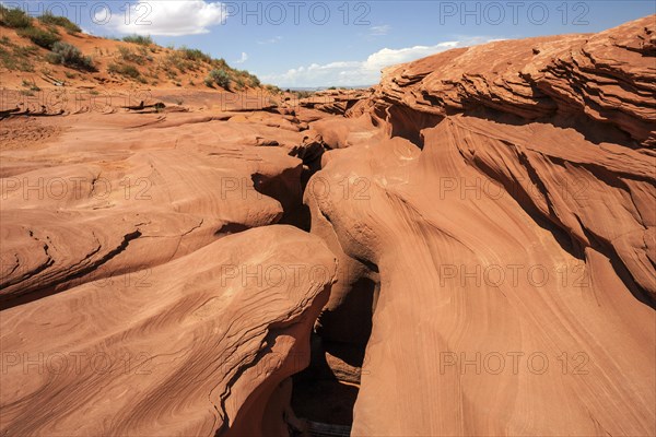 Sandstone formations