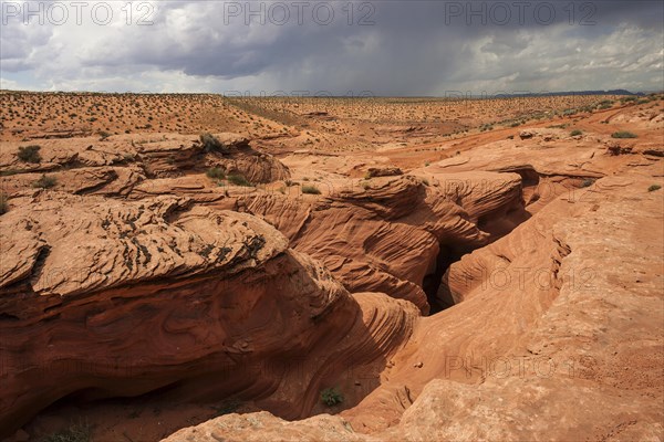 Sandstone formations