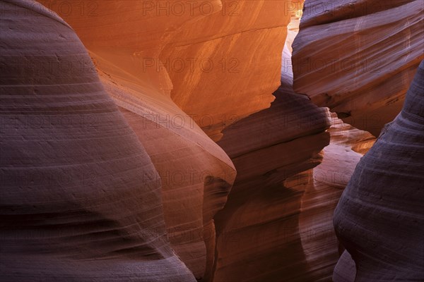 Colourful sandstone formations