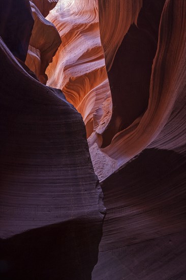 Colourful sandstone formations