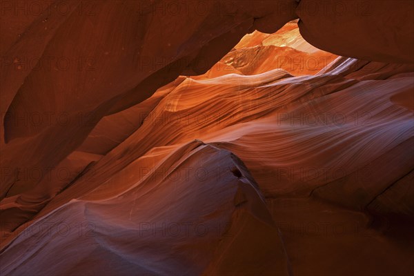 Colourful sandstone formations