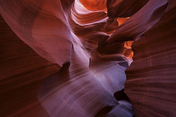 Colourful sandstone formations