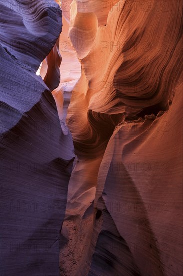 Colourful sandstone formations