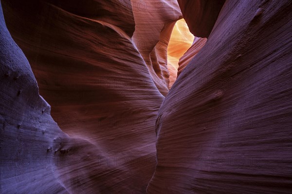 Colourful sandstone formations