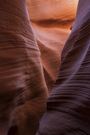 Colourful sandstone formations