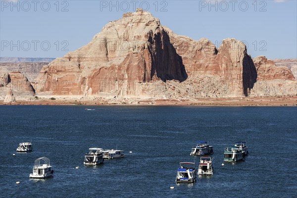 Red Navajo Sandstone cliffs