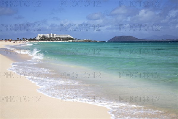 Sandy beach and turquoise sea