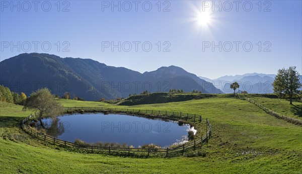 Pond at the Zisloner Alm