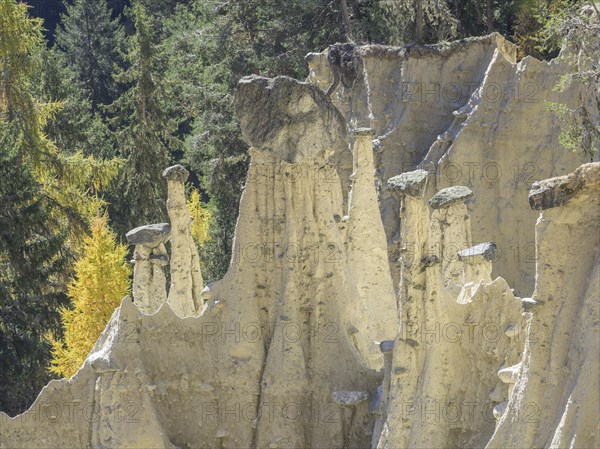 Earth pyramids in Percha