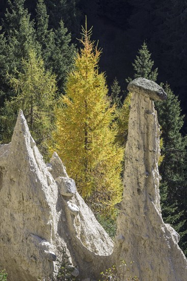 Earth pyramids in Percha