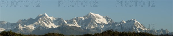 Mount Tasman to the left