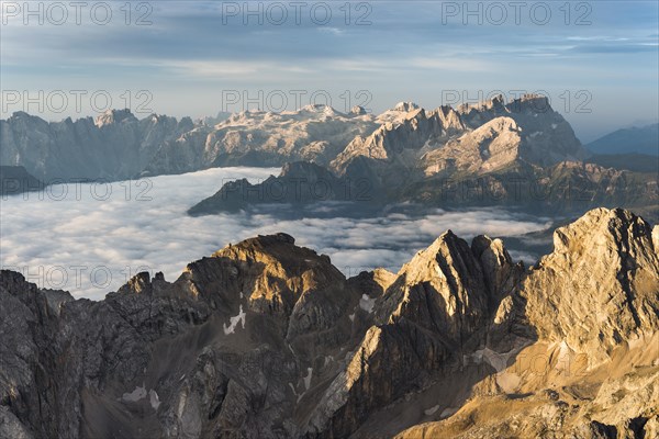 Dolomites at sunrise
