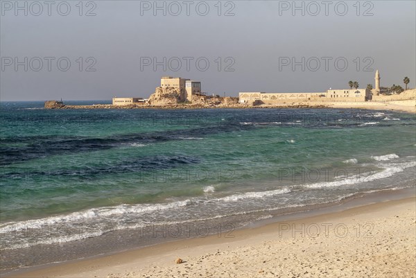 Harbour and crusader fortress