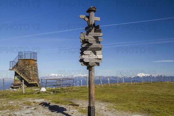 Sign in front of Peter-Bergner Warte