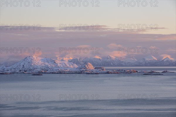 Skrova island in the Vestfjord