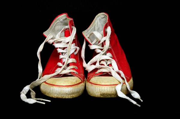 Worn red Chucks