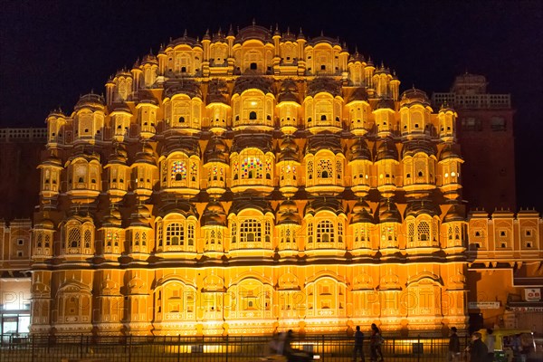 Facade of the Hawa Mahal