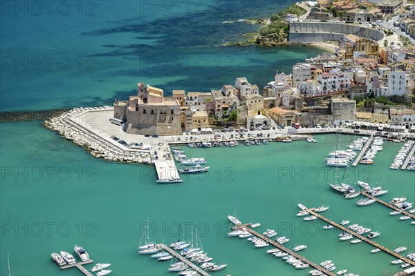 Castellammare del Golfo with harbor
