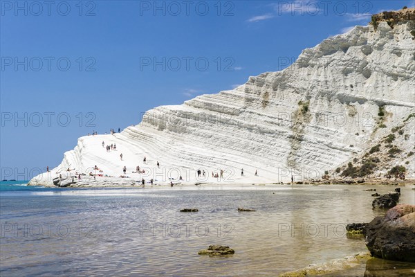 Rocky coast Scala dei Turchi