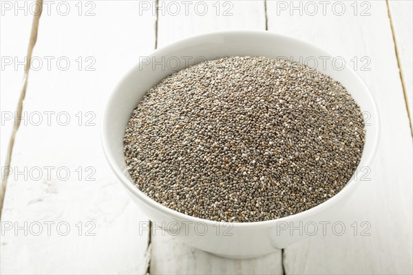 Chia seeds in a bowl