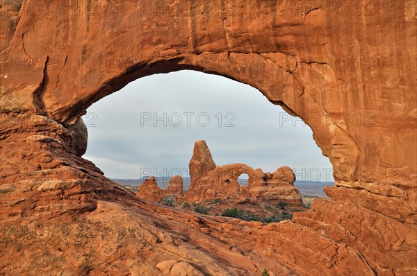 Turret Arch seen through North Window