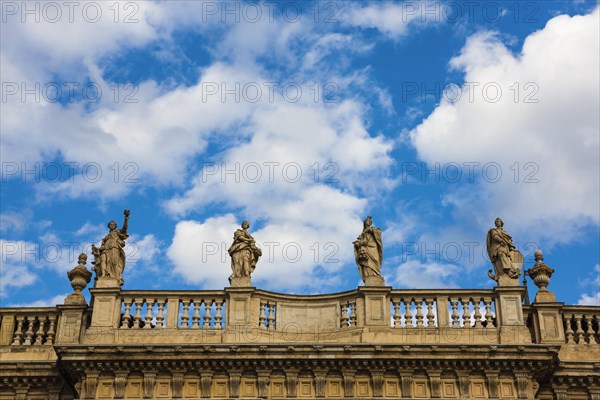 Sculptures on the Balustrade