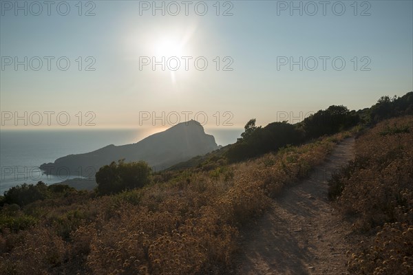 Hiking trail to Genoese tower