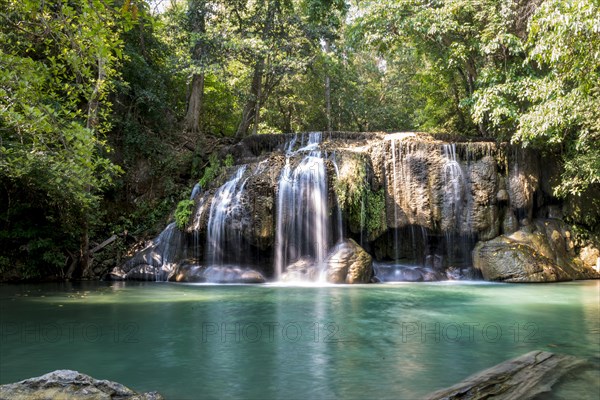 Waterfall in Erawan National Park