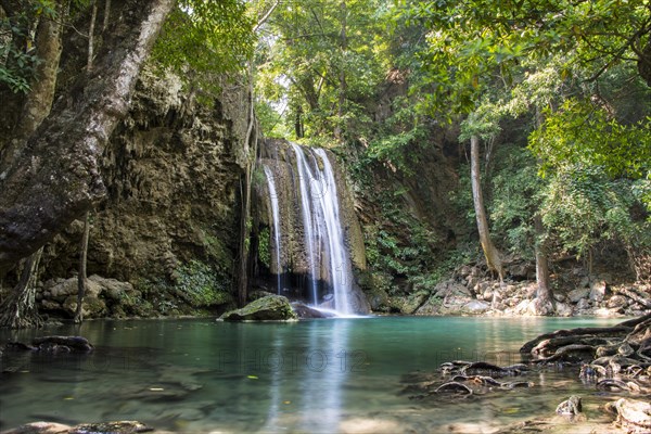 Waterfall in Erawan National Park