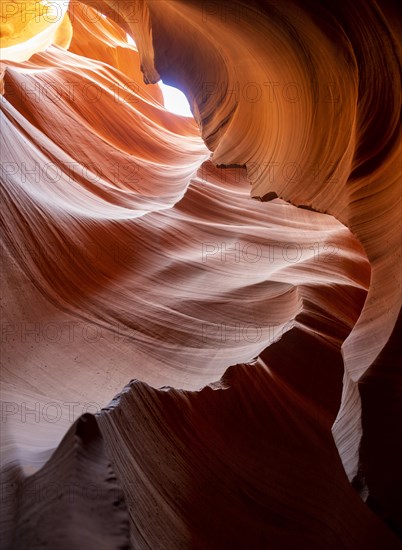 Colourful sandstone formation