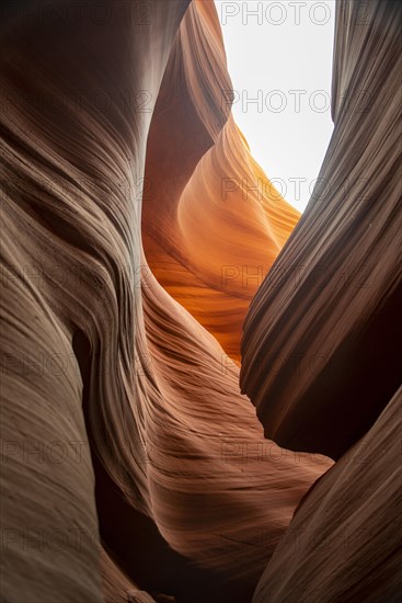 Colourful sandstone formation